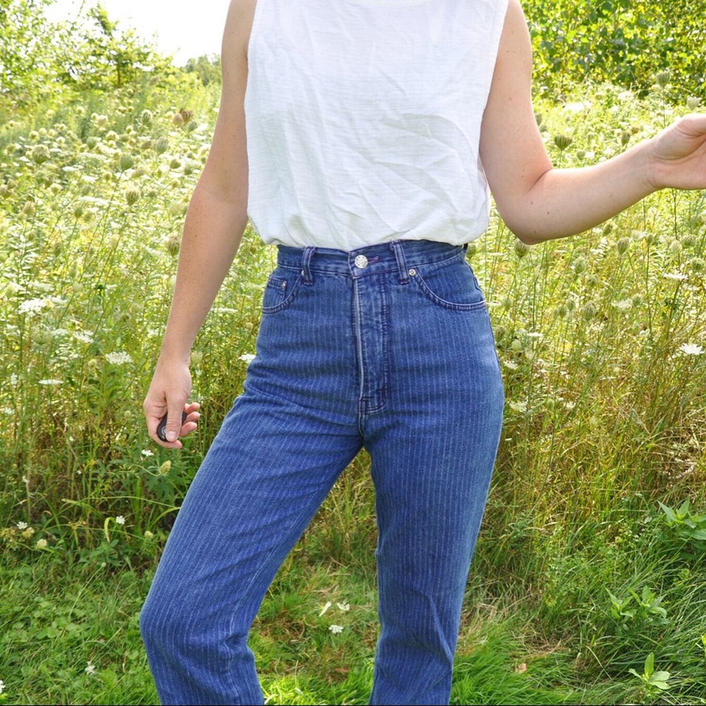 Pinstripe Jeans - Picture 2 of 5